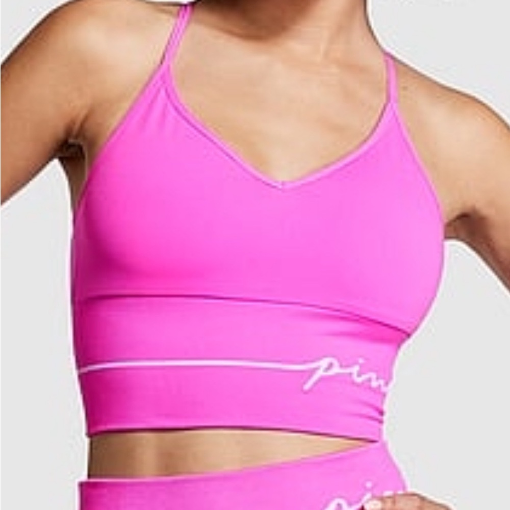 NWT Victoria’s Secret Sport Bra Pink